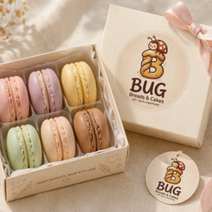 HỘP BÁNH MACARON MINI